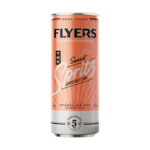 Flyers Cocktail Company Cannabis Infused Seltzer