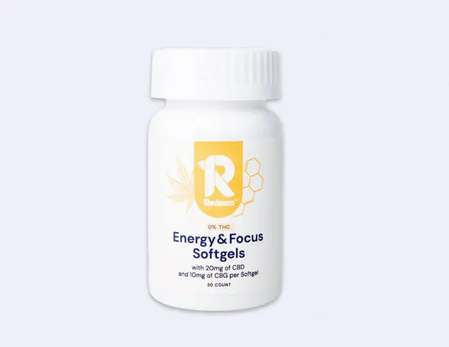 Focus and Energy CBD Softgels