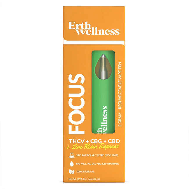 Erth Wellness | Live Resin CBD Rechargeable Vape Pen - 2g Best Sales Price - Vape Pens
