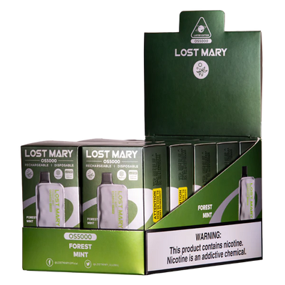 Forest Mint Lost Mary OS5000 Luster Best Sales Price - Disposables