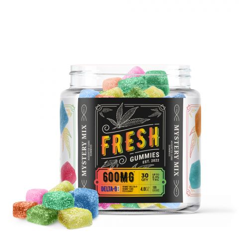 Fresh Delta-9 THC Gummies - Mystery Mix - 600MG Best Sales Price - Gummies