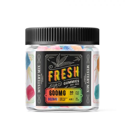 Fresh Delta-9 THC Gummies - Mystery Mix - 600MG Best Sales Price - Gummies