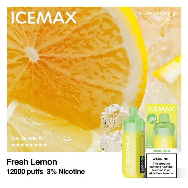 Icemax 12K Disposable Vape 3% 10ml (12000 Puffs)