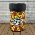 Friendly Hemp High Tolerance D8 + D9 Gummies 2200mg