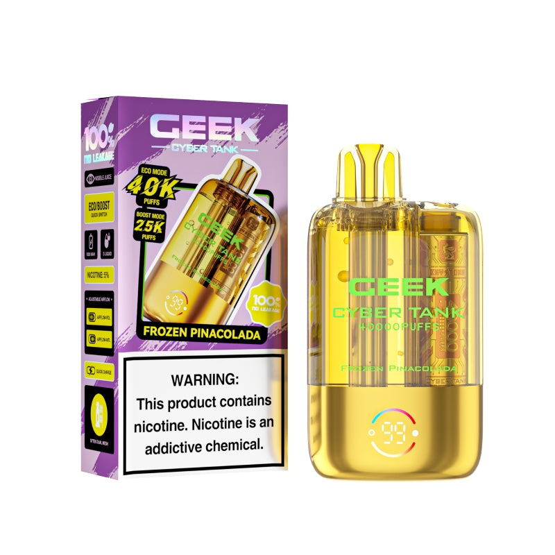 Ceek Cyber Visible Tank 40K Disposable Vape 1100mAh 5% (40000 Puffs) Best Sales Price - Disposables