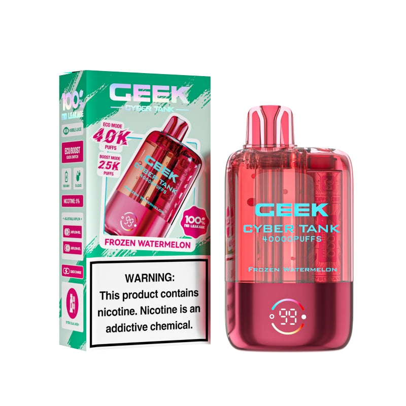 Ceek Cyber Visible Tank 40K Disposable Vape 1100mAh 5% (40000 Puffs) Best Sales Price - Disposables