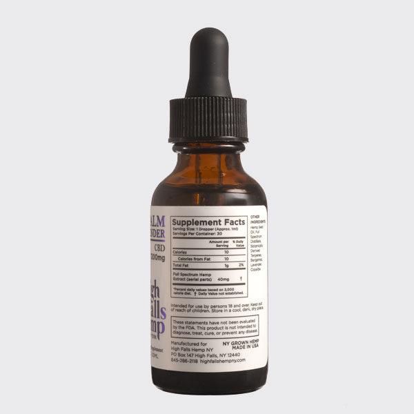 Full Spectrum CBD Calm Tinctures Best Sales Price - Tincture Oil