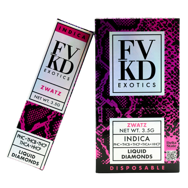 Zwatz FVKD Exotics THC-A Rosin Disposable 3.5G Best Sales Price - Vape Pens