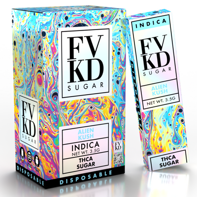 Alien Kush FVKD Exotics THC-A Sugar Disposable Vape 3.5G Best Sales Price - Vape Pens