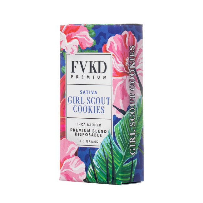 FVKD Premium THCA Badder Disposable Vape – 3.5G