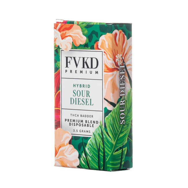 FVKD Premium THCA Badder Disposable Vape – 3.5G