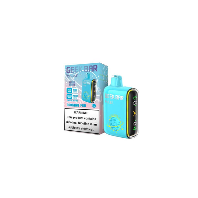 Geek Bar Pulse Disposable 15000 Puffs Fcuking FAB Flavor Best Sales Price - Disposables