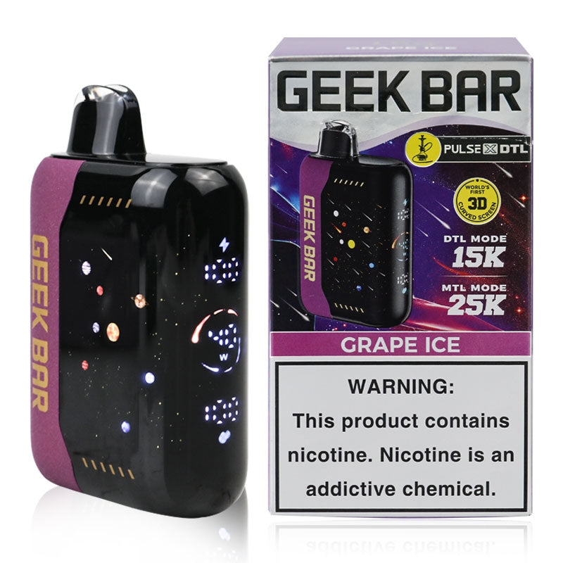 Geek Bar Pulse X DTL 25K Disposable Vape 40W 0.5% (25000 Puffs)