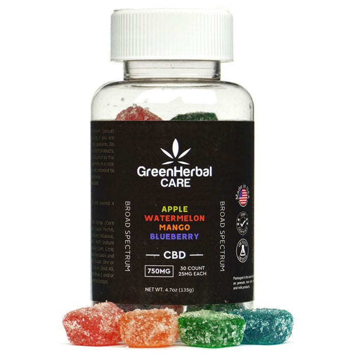 Green Herbal Care GHC Broad Spectrum CBD Gummies Best Sales Price - Gummies