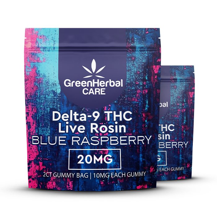 GHC Delta-9 THC 2pk Live Rosin Gummies