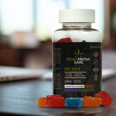 Green Herbal Care GHC Delta-8 THC Gummies (Assorted) Best Sales Price - Gummies