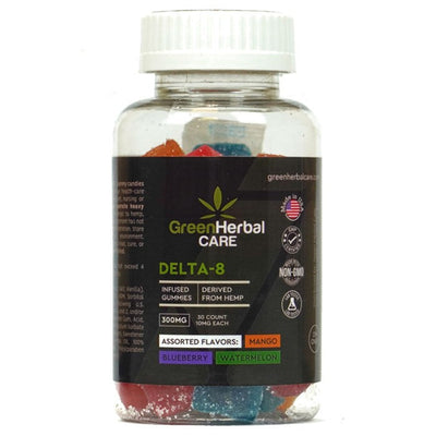 Green Herbal Care GHC Delta-8 THC Gummies (Assorted) Best Sales Price - Gummies