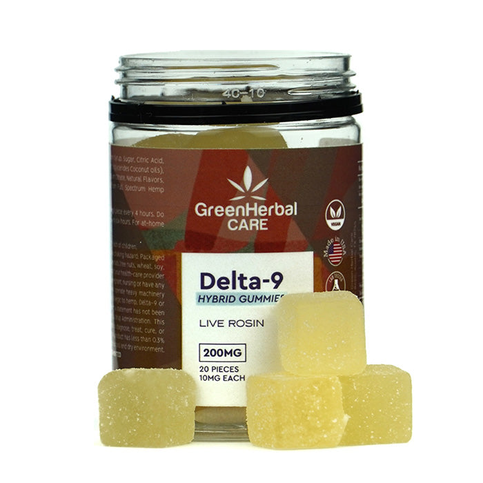 GHC Delta-9 THC Live Rosin Gummies