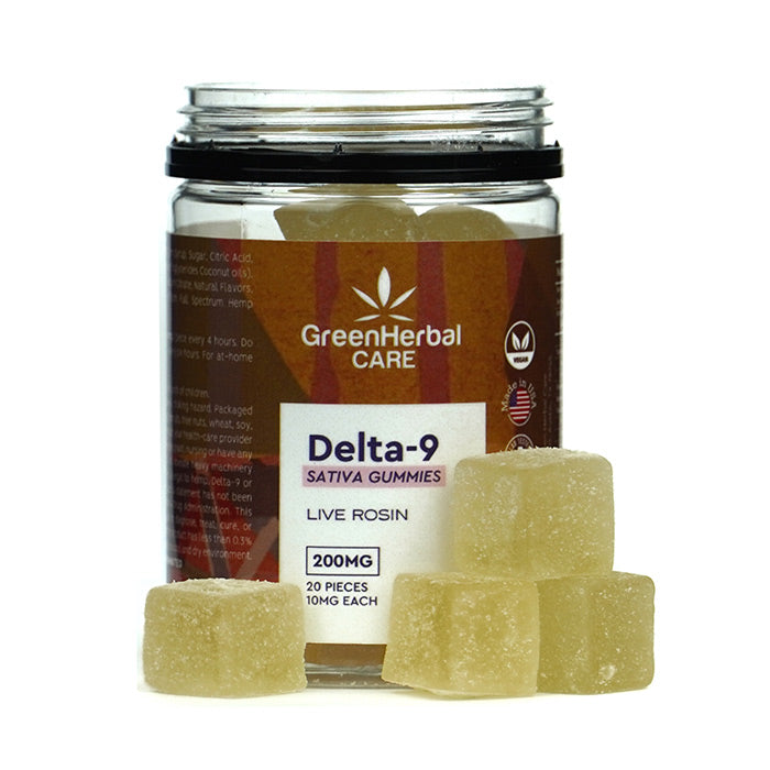 GHC Delta-9 THC Live Rosin Gummies