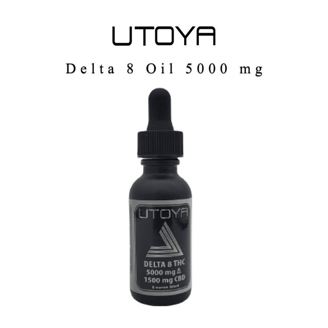 Utoya | Delta 8 THC + CBD Tincture 2500mg - 5000mg Best Sales Price - Tincture Oil