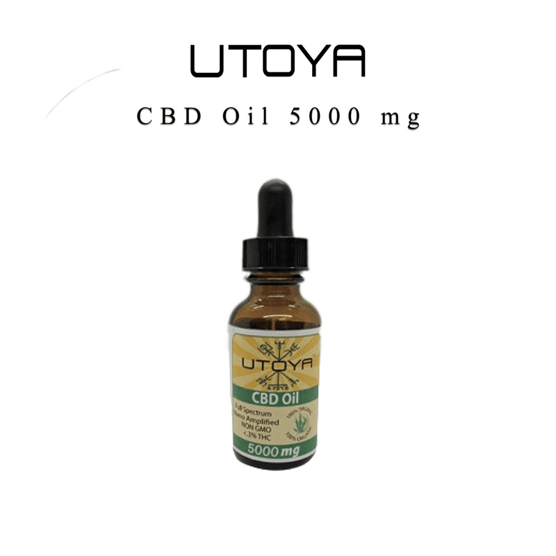 Utoya | Nano Amplified CBD Tincture 1500mg - 7500mg Best Sales Price - Tincture Oil