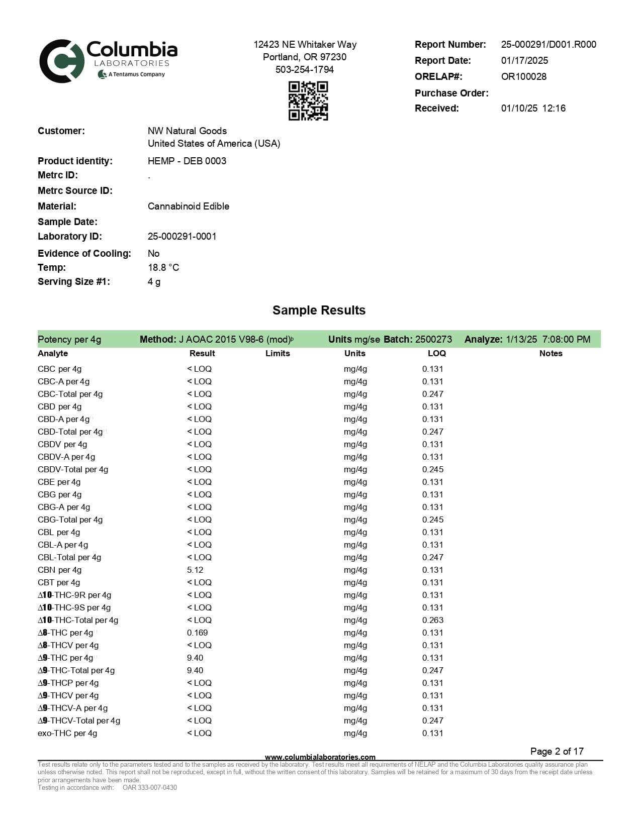 WYLD D9 Blend Gummies