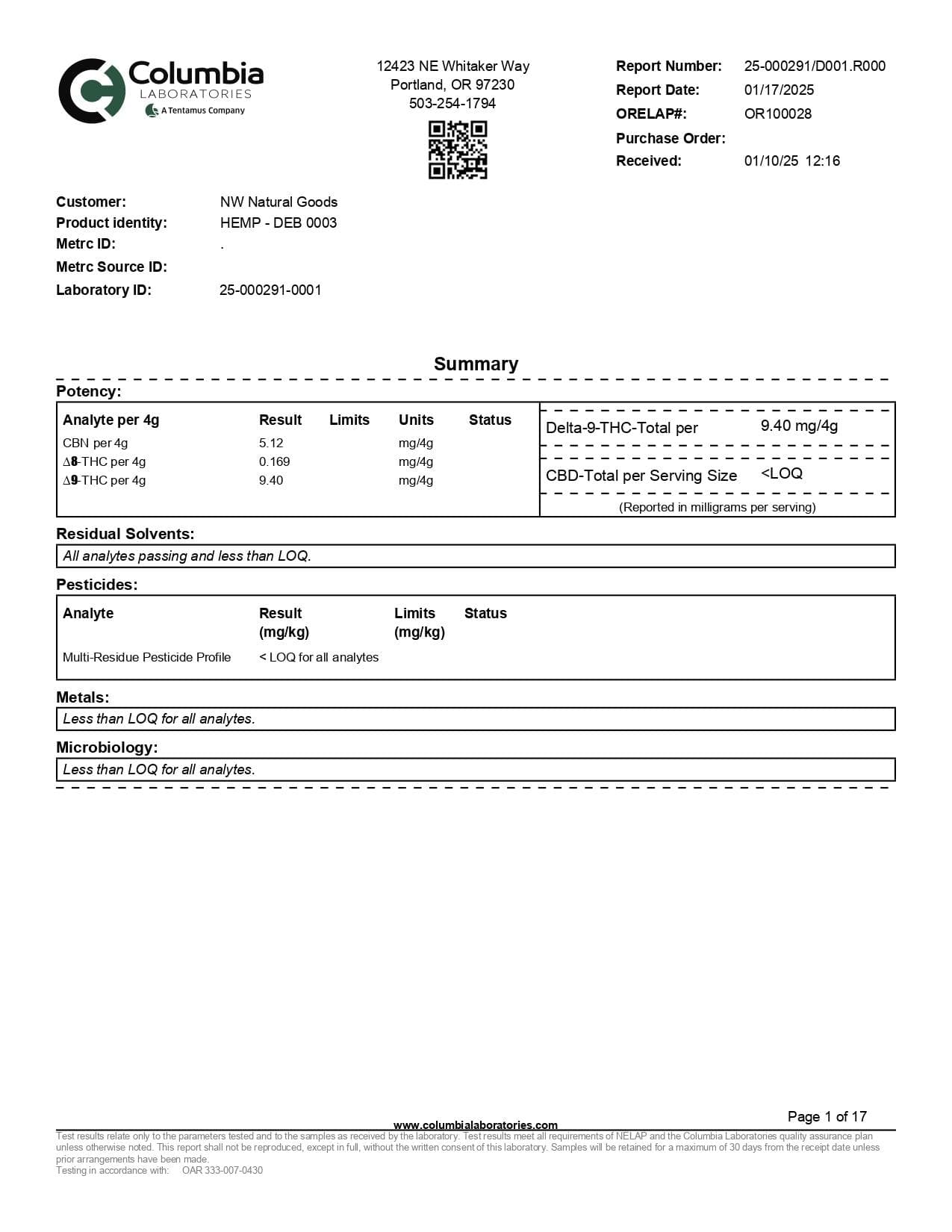 WYLD D9 Blend Gummies