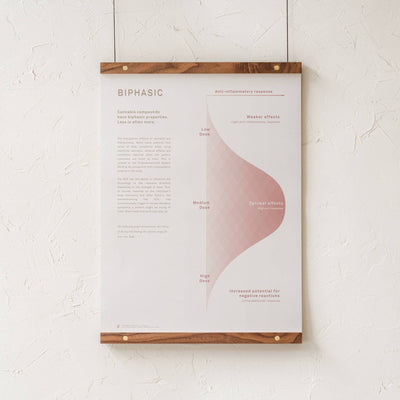 GoldLeaf Biphasic Dosing Infographic Print Best Sales Price - Art Prints