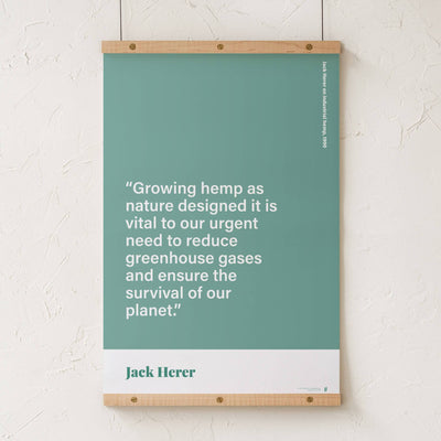 GoldLeaf Jack Herer Quote Print Best Sales Price - Art Prints