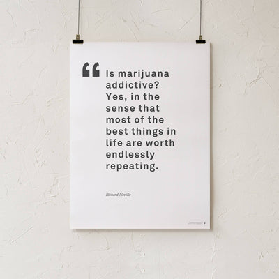 GoldLeaf Richard Neville Quote Art Print Best Sales Price - Art Prints