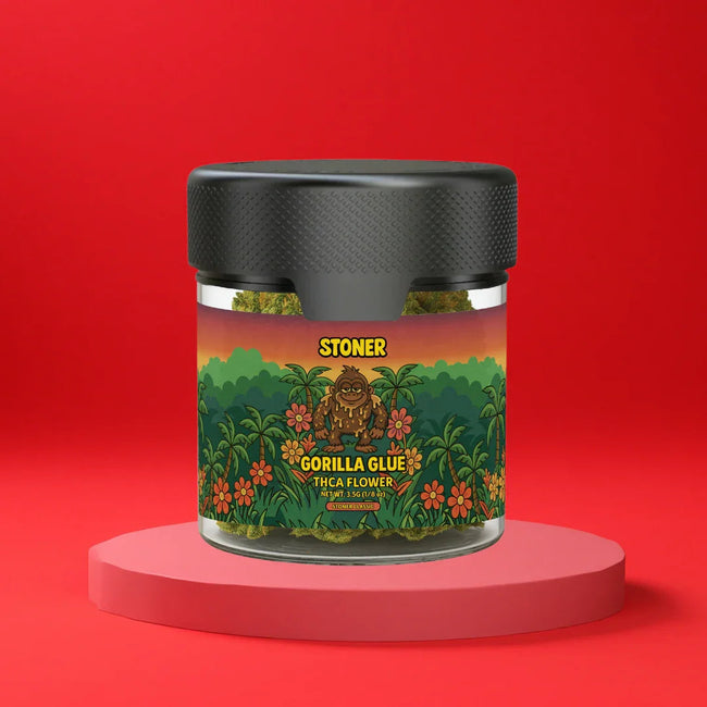 Stoner STON-FLW-GGLU-THCA-28GGorilla Glue THCA Flower - Stoner Classic