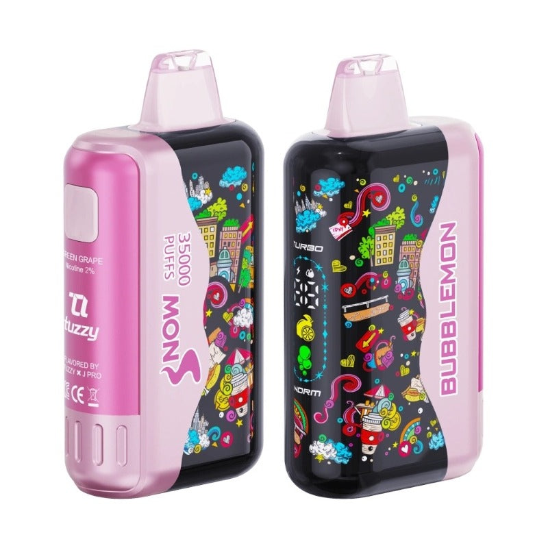 Bubblemon Graffiti Tuzzy 35K 35000 Puffs Disposable Vape 2%