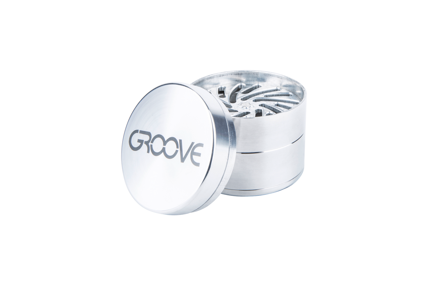 Aerospaced Groove 4-Piece Aluminum Grinders