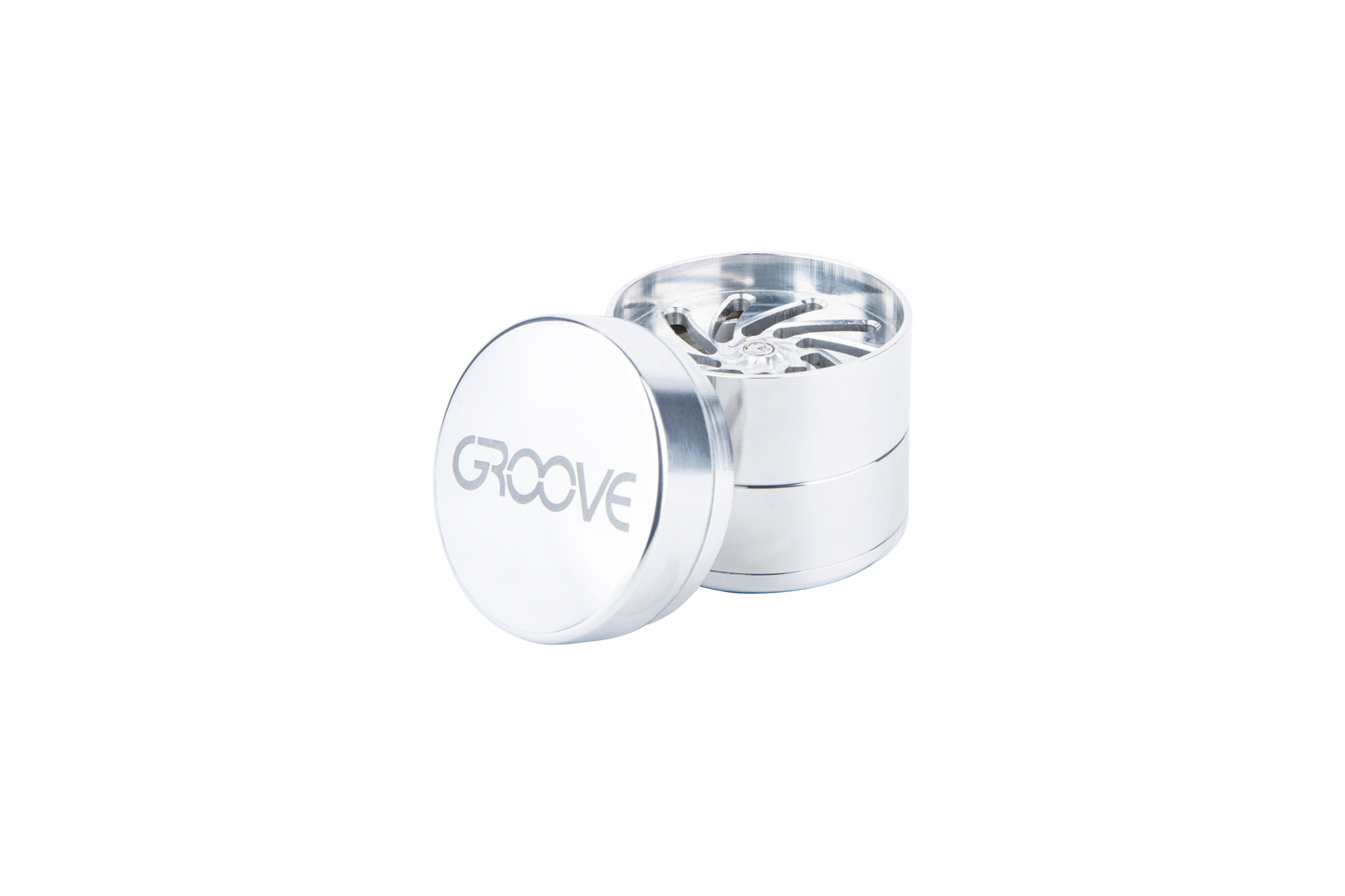 Aerospaced Groove 4-Piece Aluminum Grinders