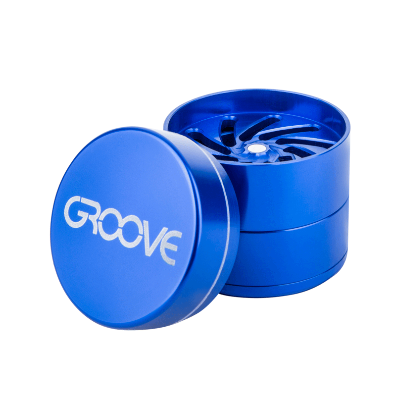 Aerospaced Groove 4-Piece Aluminum Grinders