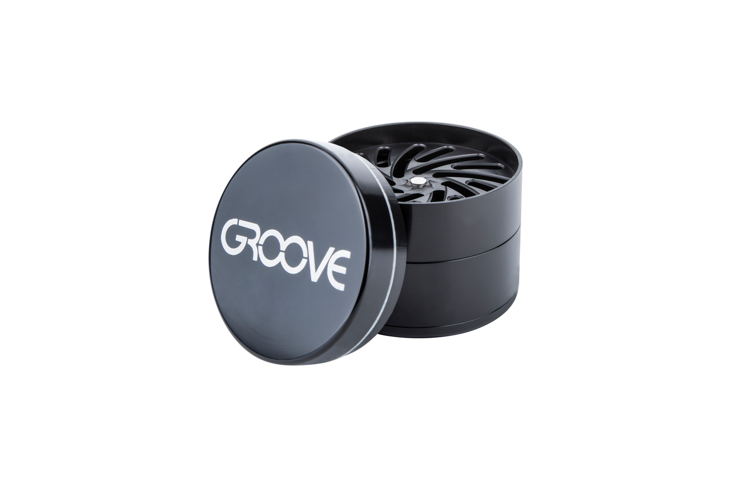 Aerospaced Groove 4-Piece Aluminum Grinders