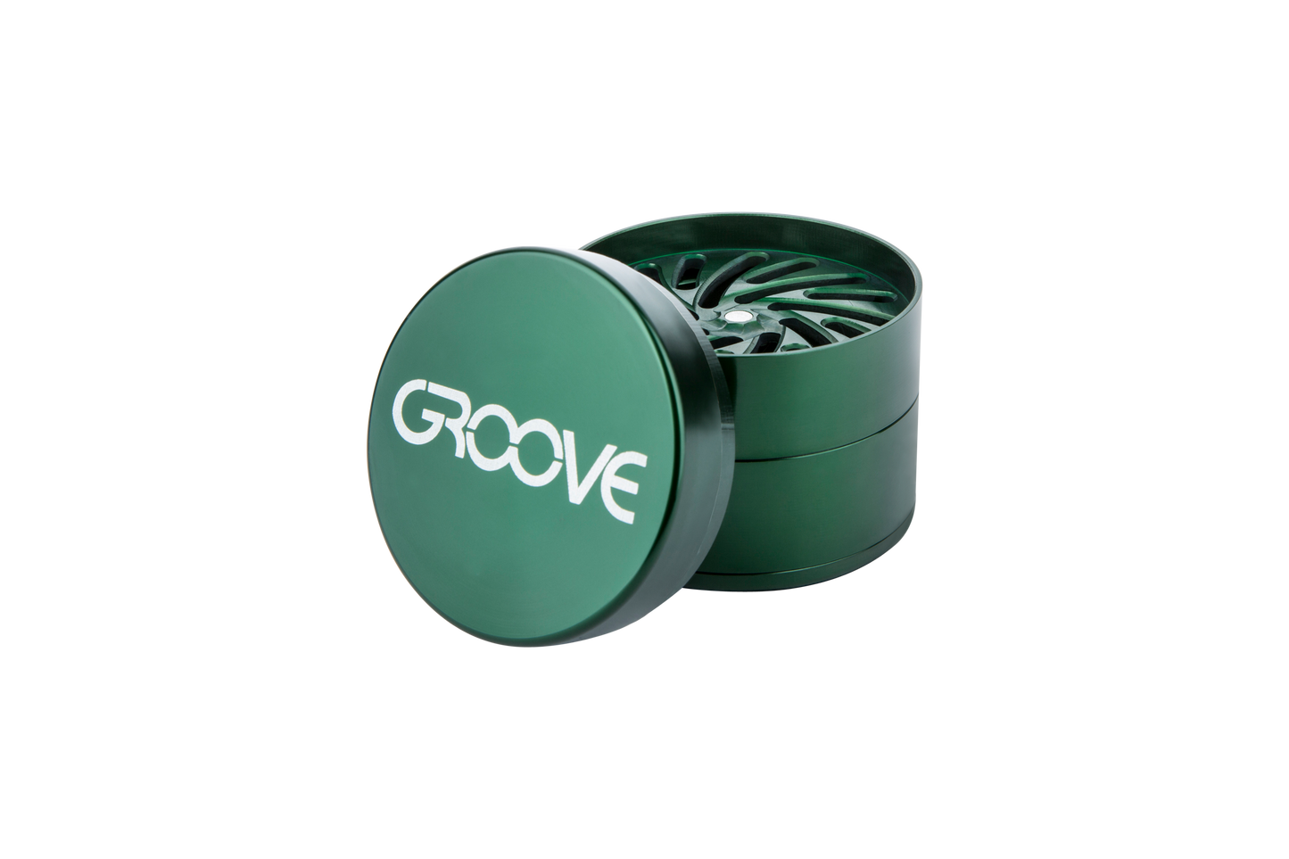 Aerospaced Groove 4-Piece Aluminum Grinders