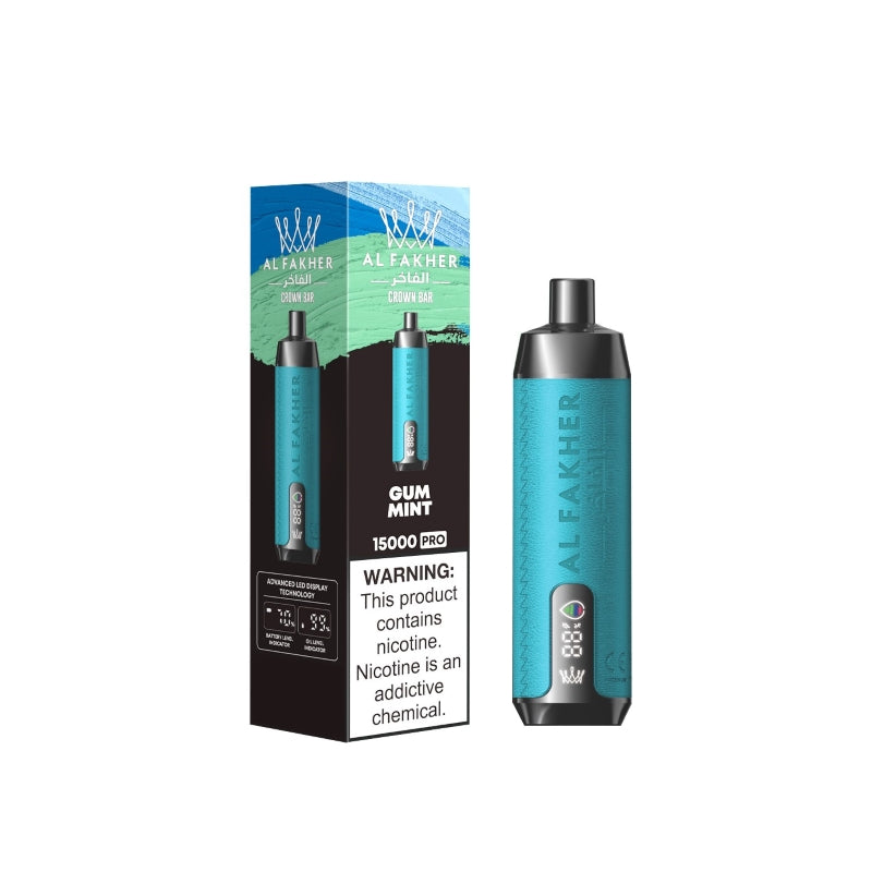 AL Fakher Crown Bar 15K Pro Disposable Vape 18ml (15000 Puffs)