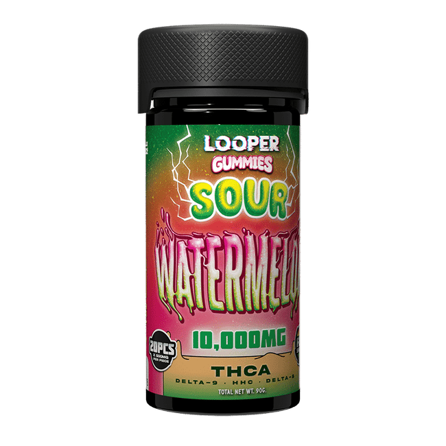 Looper Vape THC-A Gummies: Sour Watermelon