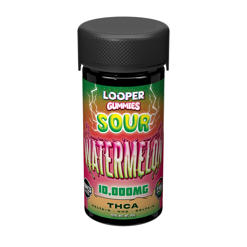 Looper Vape THC-A Gummies: Sour Watermelon