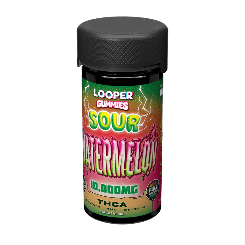 Looper Vape THC-A Gummies: Sour Watermelon