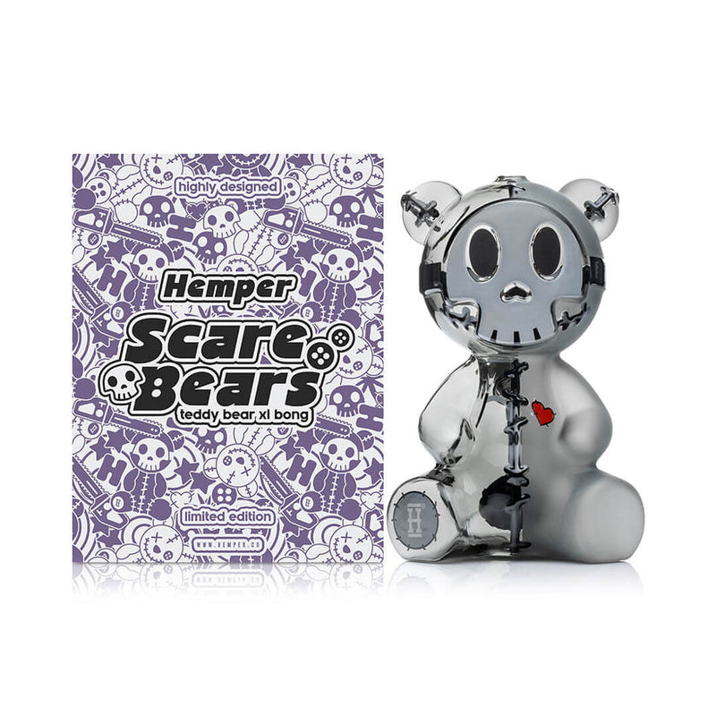 Hemper Scare Bears Teddy Bear XL Bong Ball Perc Best Sales Price - Bongs