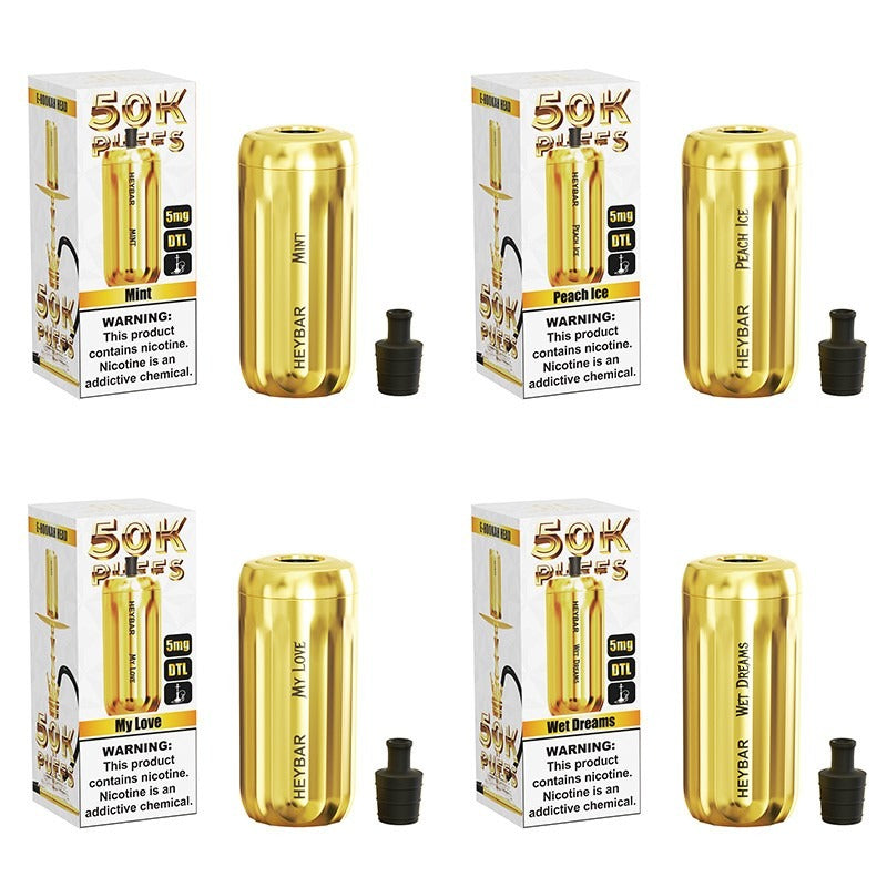 Heybar E-Hookah 50K Disposable Vape 0.5% (50000 Puffs)