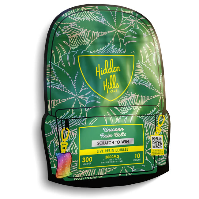 Hidden Hills Live Resin Belts 3000mg