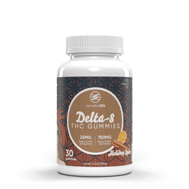 Holiday Spice Delta 8 Gummies 30ct 750mg Best Sales Price - Gummies