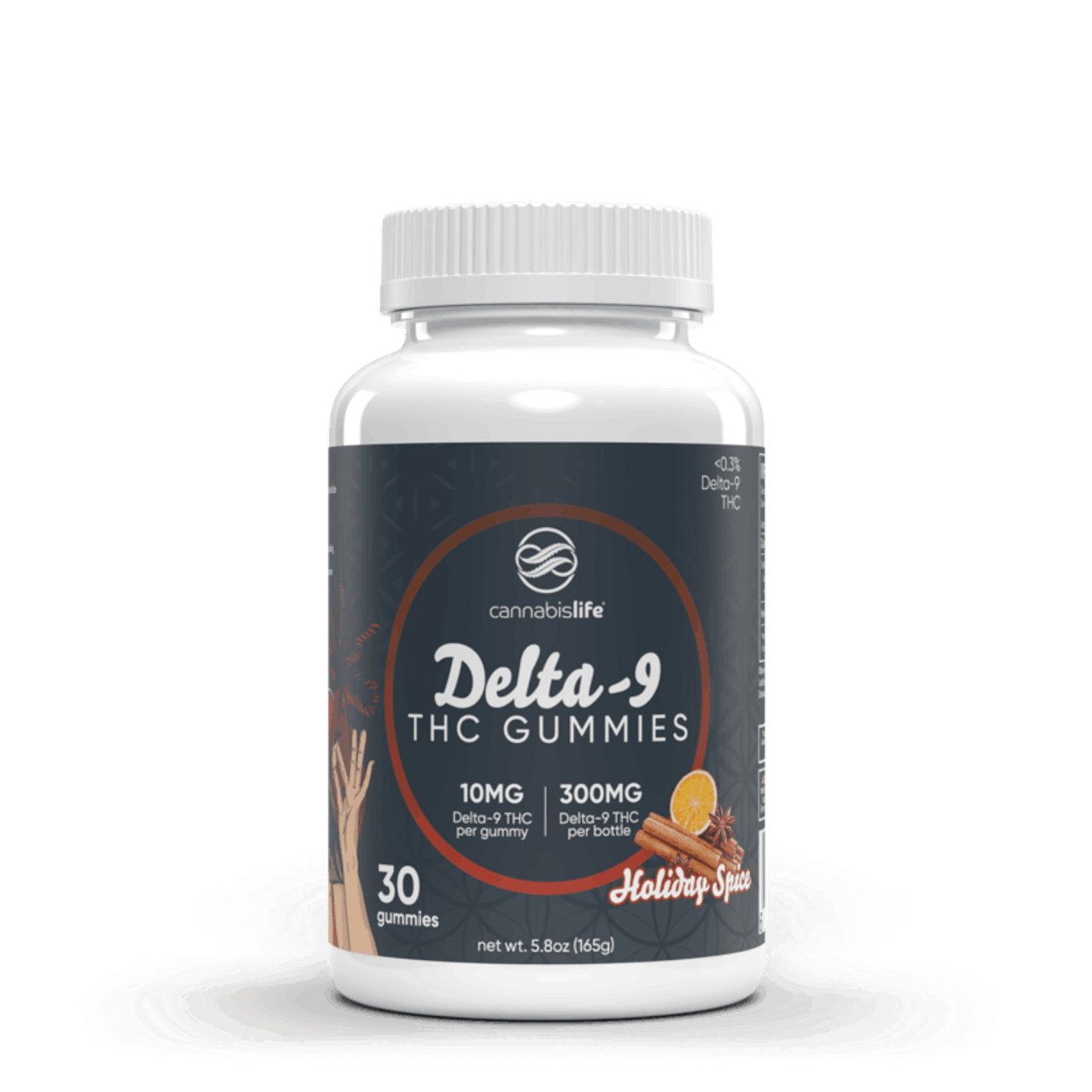 Holiday Spice Delta 9 Gummies 30ct 300mg