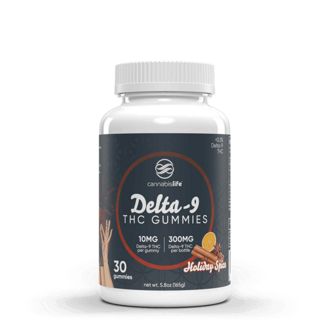 Holiday Spice Delta 9 Gummies 30ct 300mg