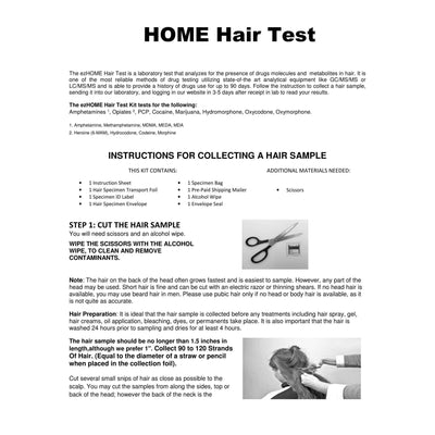 Home Hair Test kit Best Sales Price - Smoke Odor Eliminators