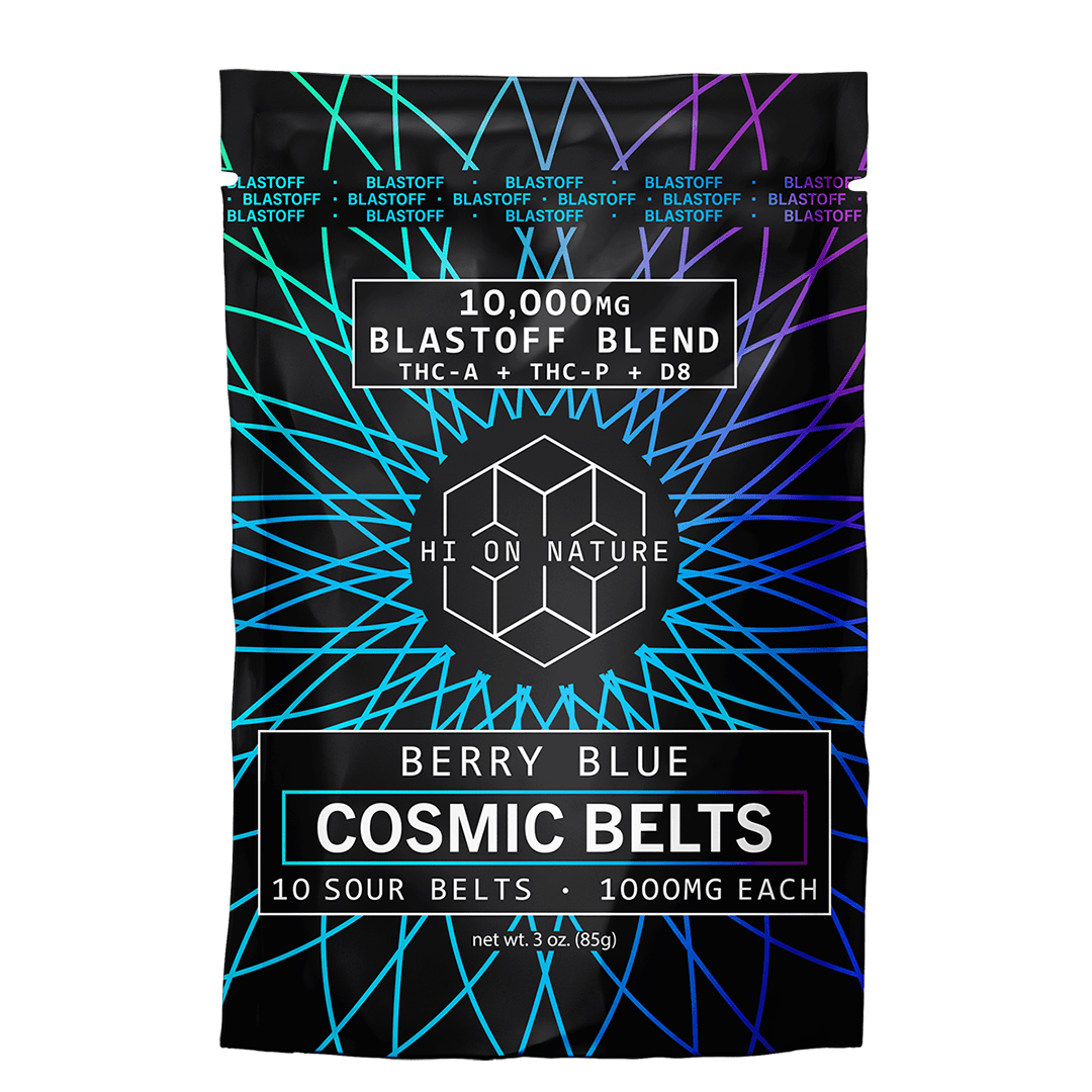 Hi On Nature 10,000mg BLAST OFF BLEND COSMIC BELTS