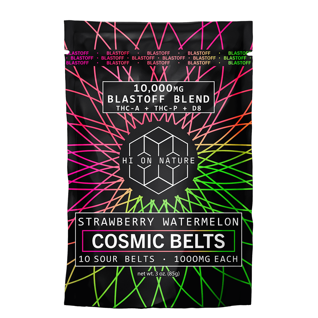 Hi On Nature 10,000mg BLAST OFF BLEND COSMIC BELTS